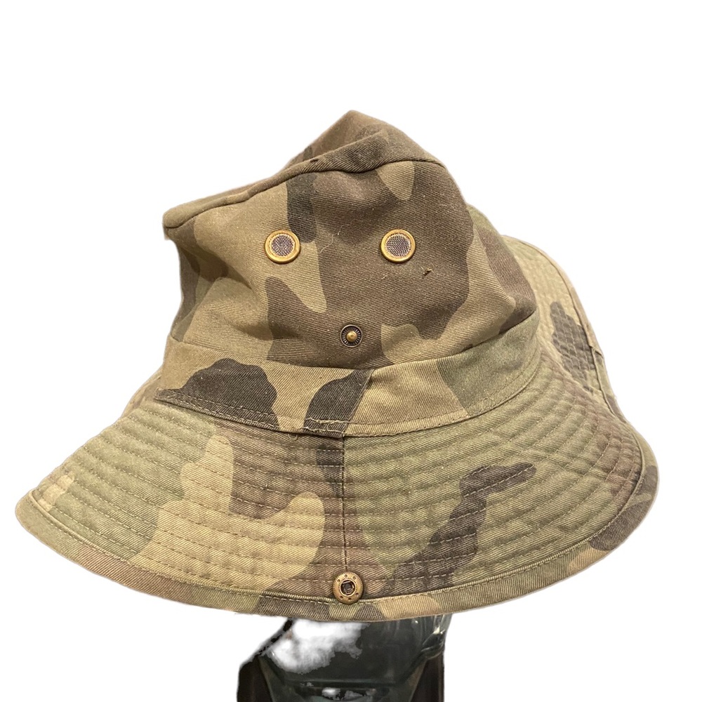 Hat camouflage snap brim small screens air vents - Picture 6 of 6